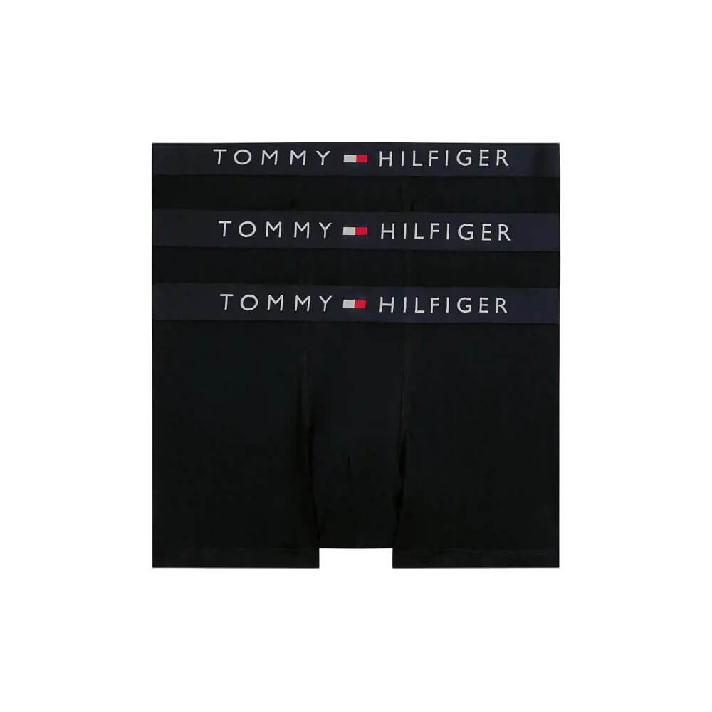 Tommy Hilfiger 3-Pack Desert Sky Original Logo Waistband Trunks